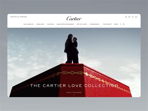 cartier love collection website.